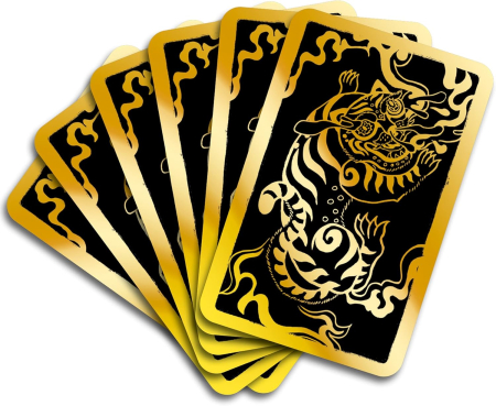 Spicy joc bluff carti fata jos finisaj auriu ilustratii coreene HeidelBAR Games [3]