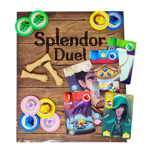 Splendor Duel joc de societate 2 jucatori nestemate EN [2]