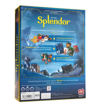 Splendor engine building pietre pretioase comercianti nobili Space Cowboys romana [2]
