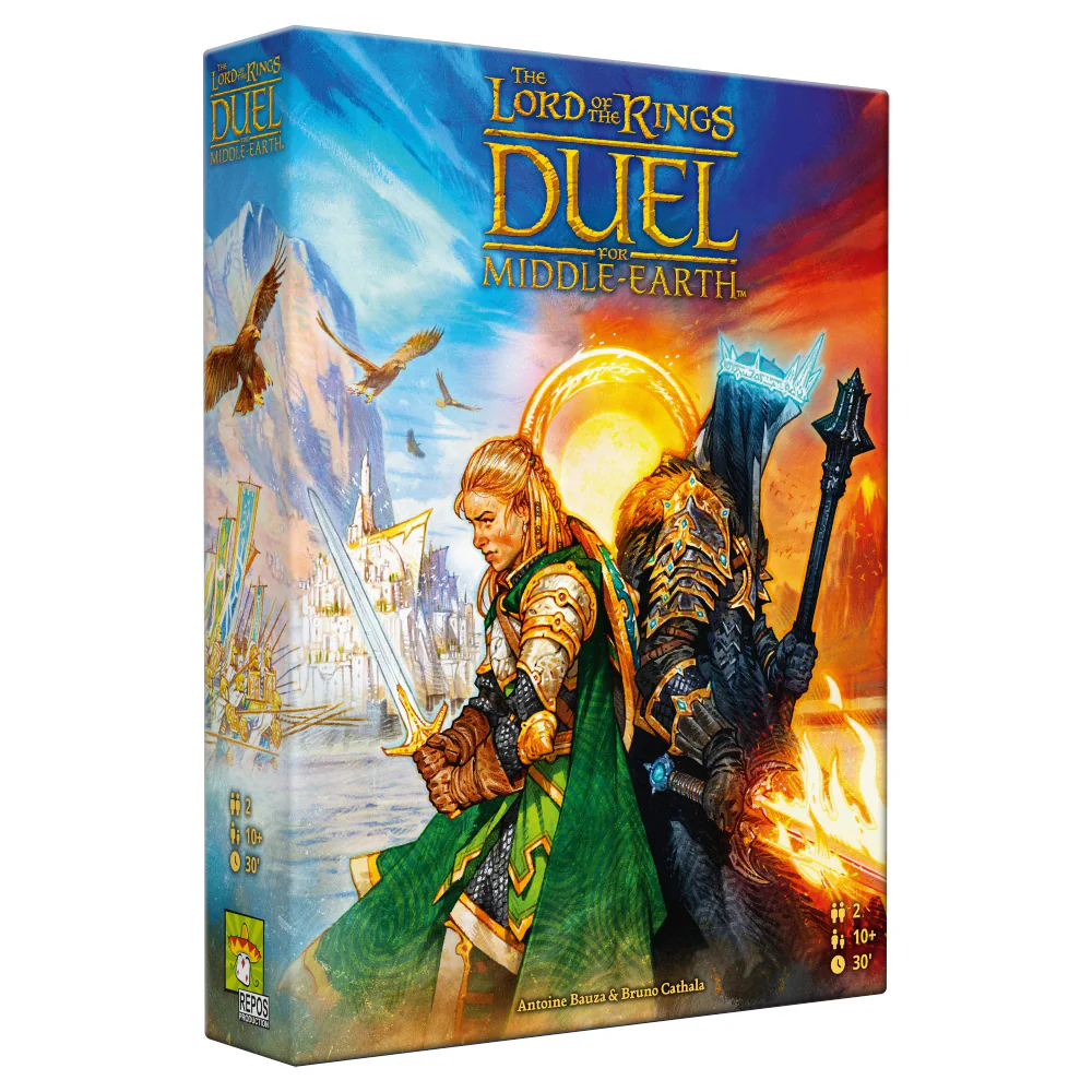 Lord of the Rings Duel for Middle-Earth strategie 2 jucatori Sauron Repos Production