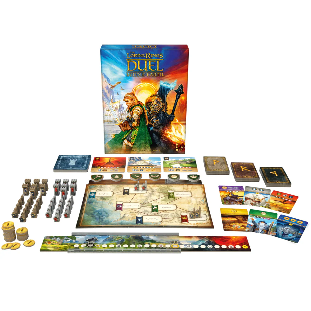 Lord of the Rings Duel for Middle-Earth strategie 2 jucatori Sauron Repos Production [1]