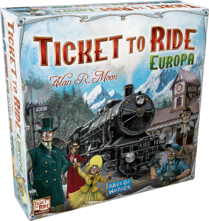 30-60 minute - Ticket to Ride Europa joc rute feroviare Days of Wonder limba romana familie