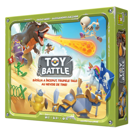 Sub 30 minute - Toy Battle joc strategie area control trupe jucarii Repos Production