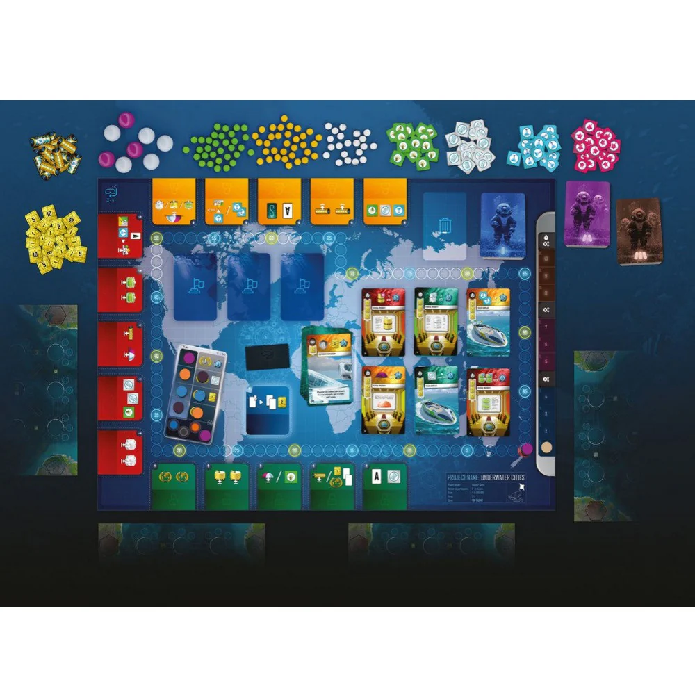 Underwater Cities worker placement engine building civilizatie subacvatica Vladimir Suchy [1]