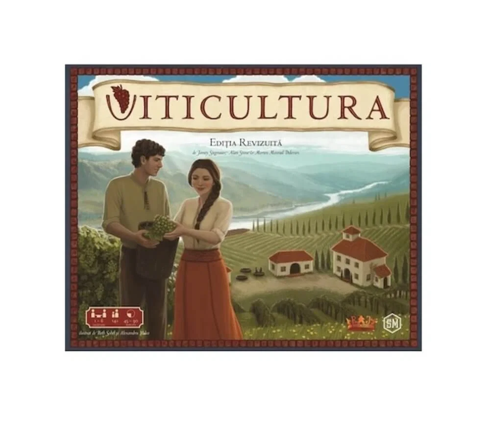 Jocuri de Societate - Viticulture Essential Edition worker placement crama toscana struguri vin Stonemaier Games