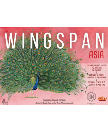 Jocuri de Societate - Wingspan Asia editie in limba romana - cutie joc de societate Stonemaier Games