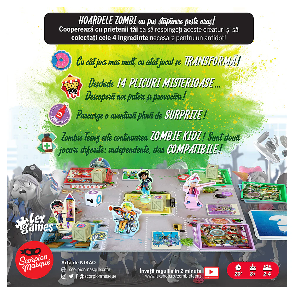 Zombie Teenz Evolution joc cooperativ legacy copii RO [3]