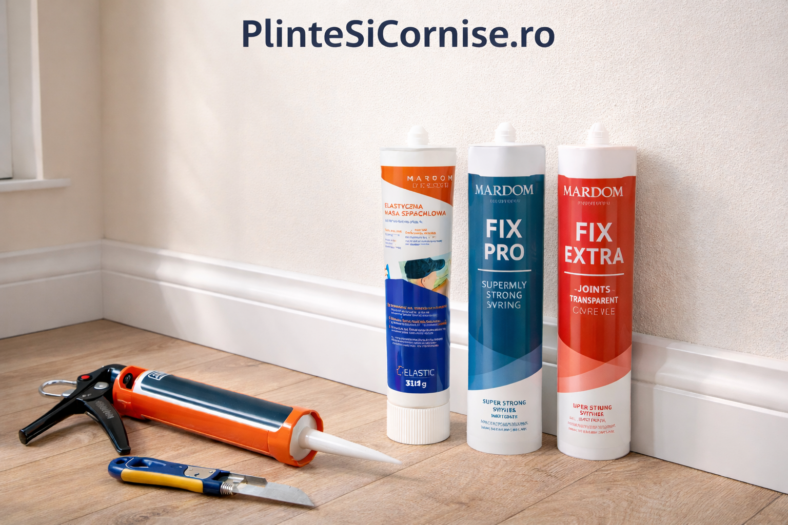 Adeziv plinte și cornișe