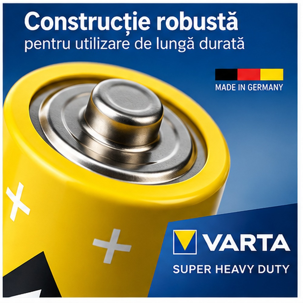 Baterii Varta D R20 set 2 bucati 1.5V [3]