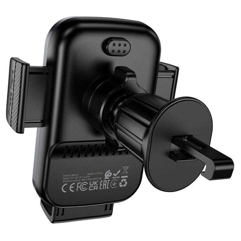 Suport auto cu incarcare wireless 15W Borofone BH221 [5]