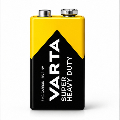 Baterie Varta 9V zinc-carbon 6F22 [1]