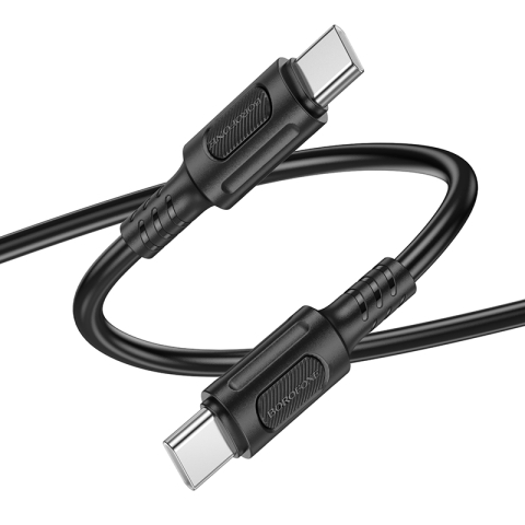Cablu Borofone BX111, USB-C la USB-C, 1m, negru [1]