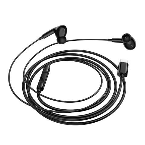 Căști Borofone BM100 Pro Fuente, USB-C Cu DAC, Microfon și Control, Negre - Varianta Sobră A Modelului Pro [2]
