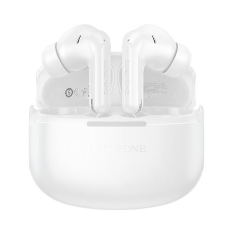 Căști Wireless Bluetooth Borofone TWS FQ9, Albe - Le Scoți Din Carcasă Și Cântă [1]