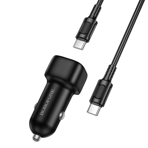 Incarcator auto Borofone BZ34B USB si USB-C 38W cu cablu [2]