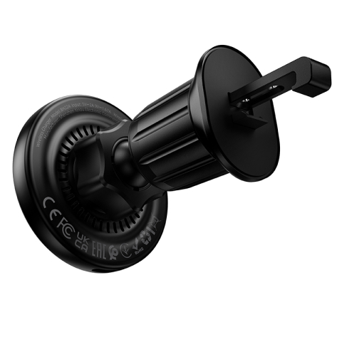 Suport auto Borofone BH224 Flash magnetic grila cu incarcare wireless [3]