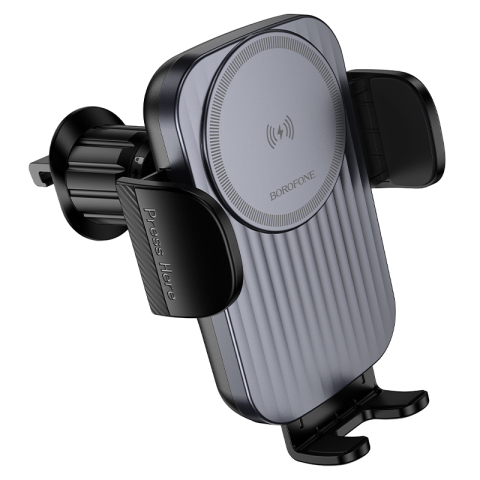 Suport auto cu incarcare wireless 15W Borofone BH221 [2]