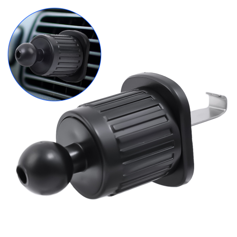 Suport auto universal telefon grila ventilatie brate reglabile negru [1]