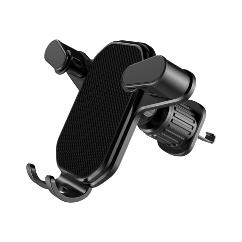 Suporturi auto - Suport auto universal telefon grila ventilatie brate reglabile negru