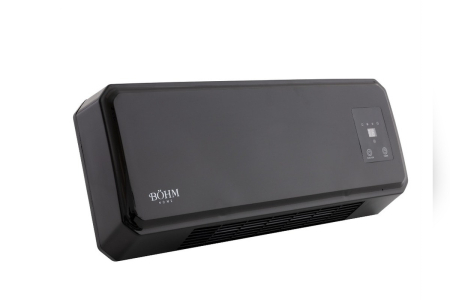Aeroterma de perete cu display si telecomanda BÖHM BH2000BL, 20–25 m², 1000W-2000W [2]