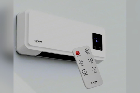 BOHM HOME Aerotermă Perete BH2000, 2000W, Timer 1–12H, Ventilator, 20–25 m² [2]