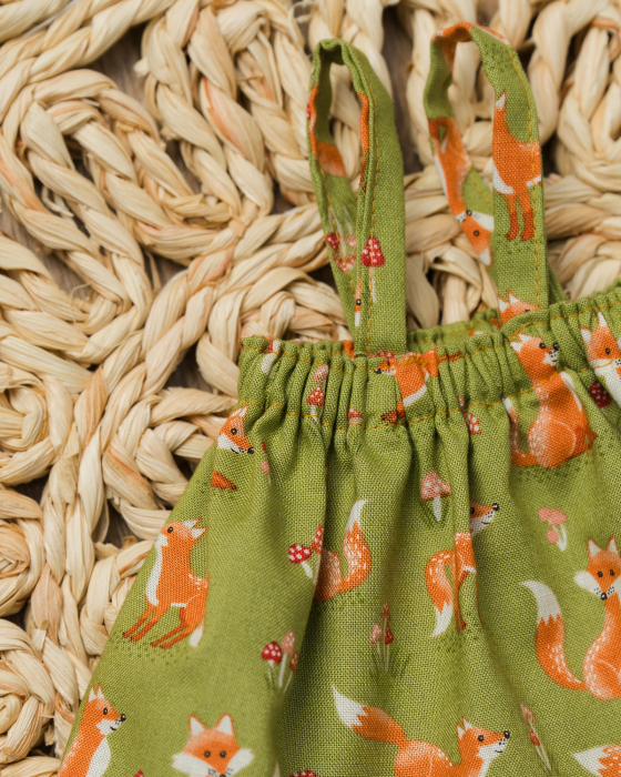 Rochiță tip sarafan din bumbac pentru păpuși [2]