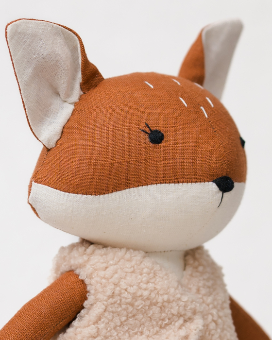 vulpiță-handmade-45cm-vestă-blană-artificială [3]