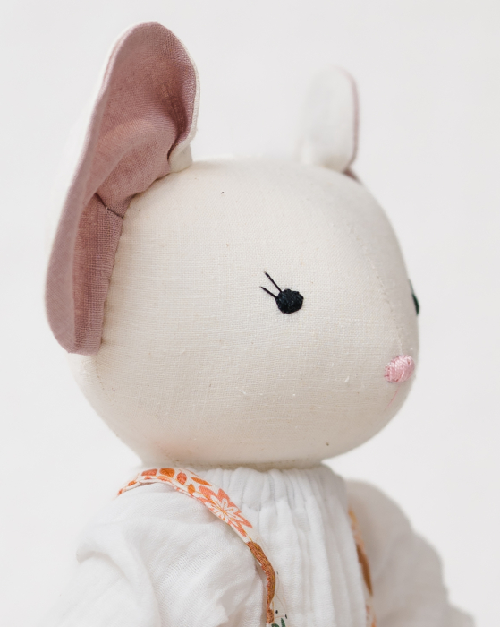 șoricuță-handmade-45cm-fustiță-florală-detașabilă [3]