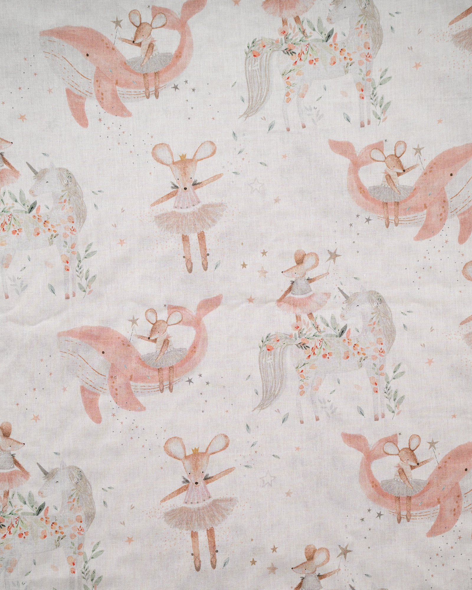 Păturică dublă pentru bebeluși din minky plush și bumbac poplin [2]