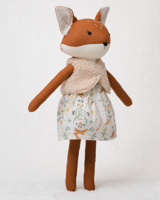 vulpiță-handmade-45cm-vestă-blană-artificială [2]