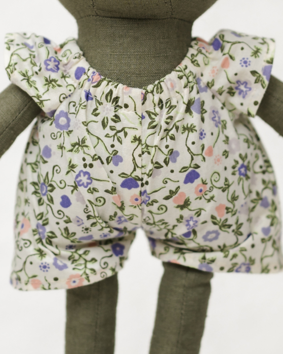 Dino olive cu hăinuță florală [4]