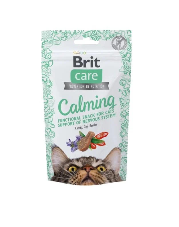 Hrana pisici - BRIT Care Cat Snack Calming recompense pentru pisici, antistres 50 g