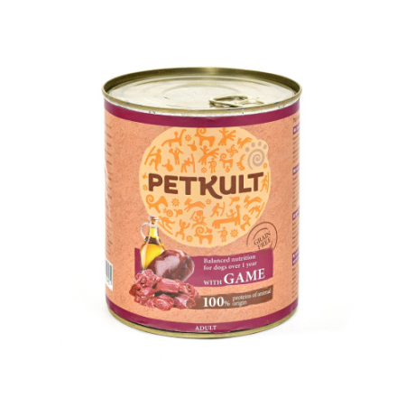 Caini - Hrana umeda pentru caini Petkult Adult cu vanat 800 g