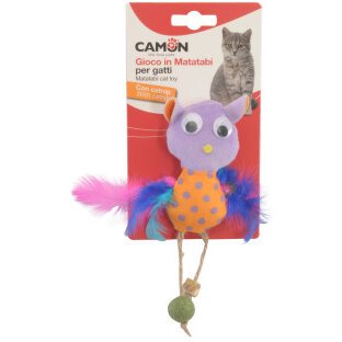 Jucarii pisici - Jucarie pentru pisici, Camon, bufnita catnip, 10 cm