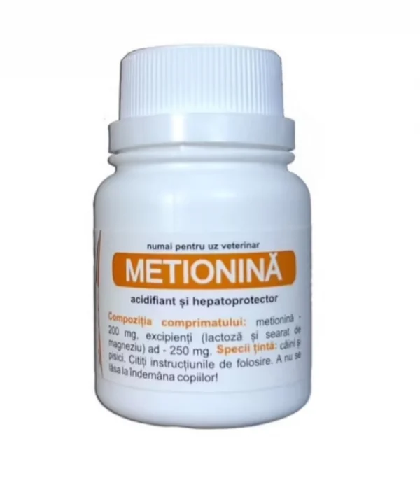 Vitamine suplimente caini - Metionina 100 comprimate