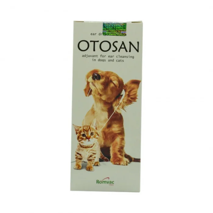 Igiena caini - Otosan Solutie Otica, 100 ml