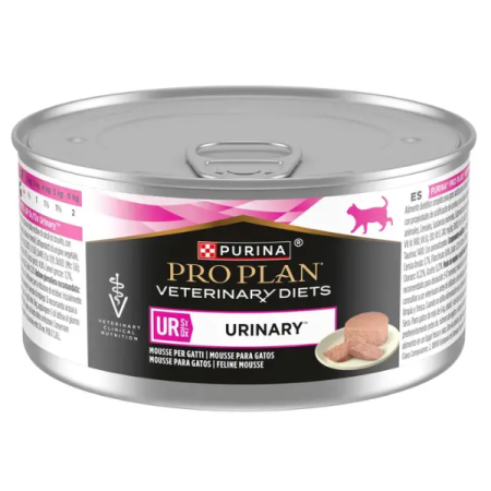 Hrana pisici - PURINA PRO PLAN VETERINARY DIETS UR Urinary Mousse, 195 g