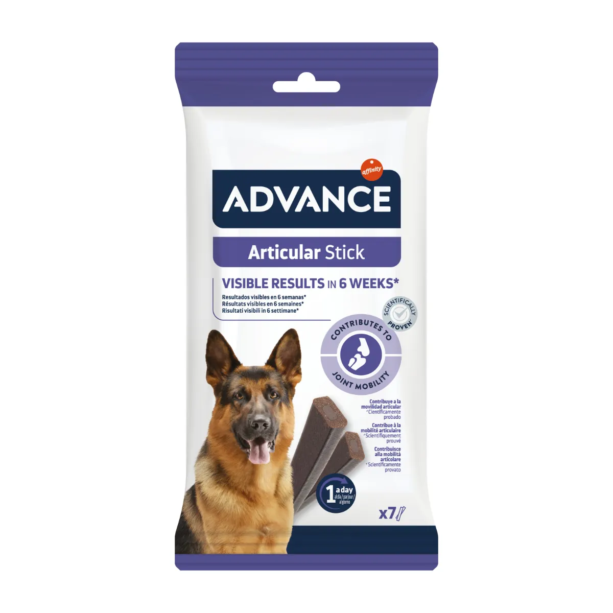 Recompense caini - Recompense pentru caini Advance Articular Stick, 155g