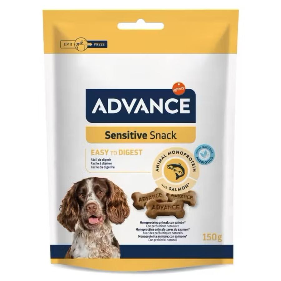 Recompense caini - Recompense pentru caini Advance Sensitive Snack, 150g