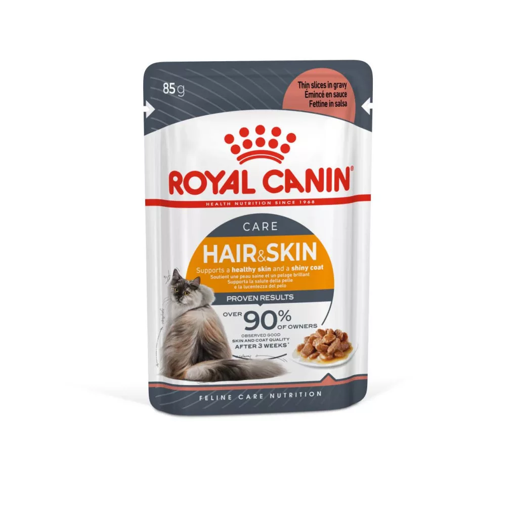 Hrana umeda pisici - Royal Canin Hair & Skin plic 85g