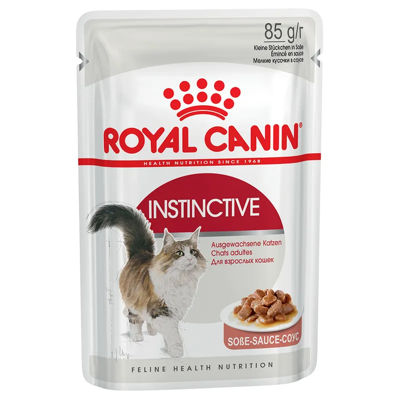 Hrana umeda pisici - Royal Canin Instinctive Adult, plic hrană umedă pentru pisici, (în aspic), 1x85g