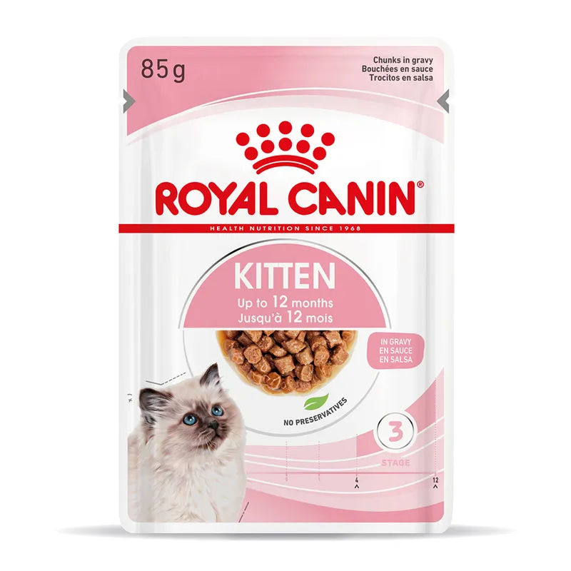 Hrana umeda pisici - Royal Canin Kitten în sos 85g