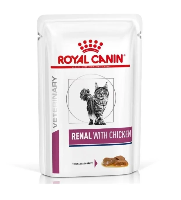 Diete pisici - ROYAL CANIN Renal Chicken 85g