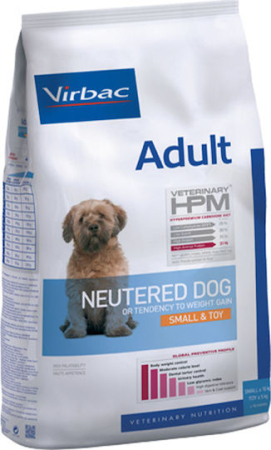 Caini - Virbac HPM Adult Dog Small & Toy Neutered NF , 1.5 kg