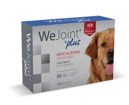 Vitamine suplimente caini - WeJoint Plus Caini de Talie Mare, 30 comprimate