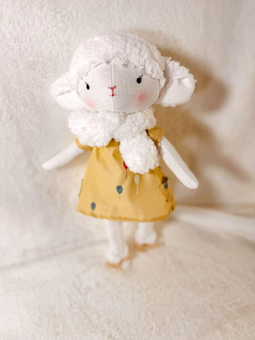 Oiță de pluș Lunette cu botoșei [4]