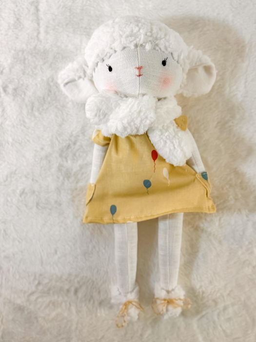 Oiță de pluș Lunette cu botoșei [5]