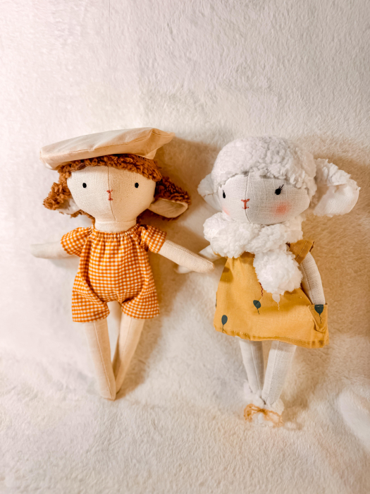 Oiță de pluș Lunette cu botoșei [3]