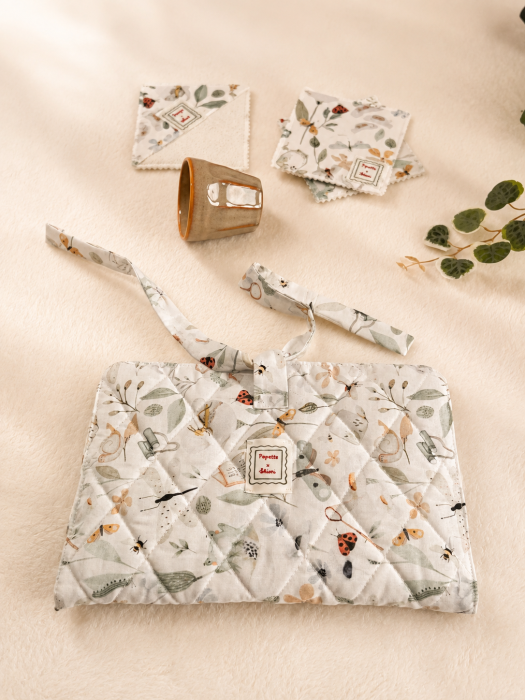 Set Ritual de Lectura handmade - husa multifunctionala cu accesorii – Popette x Shiori [4]
