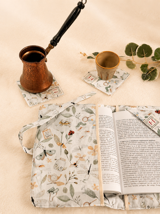 Set Ritual de Lectura handmade - husa multifunctionala cu accesorii – Popette x Shiori [2]